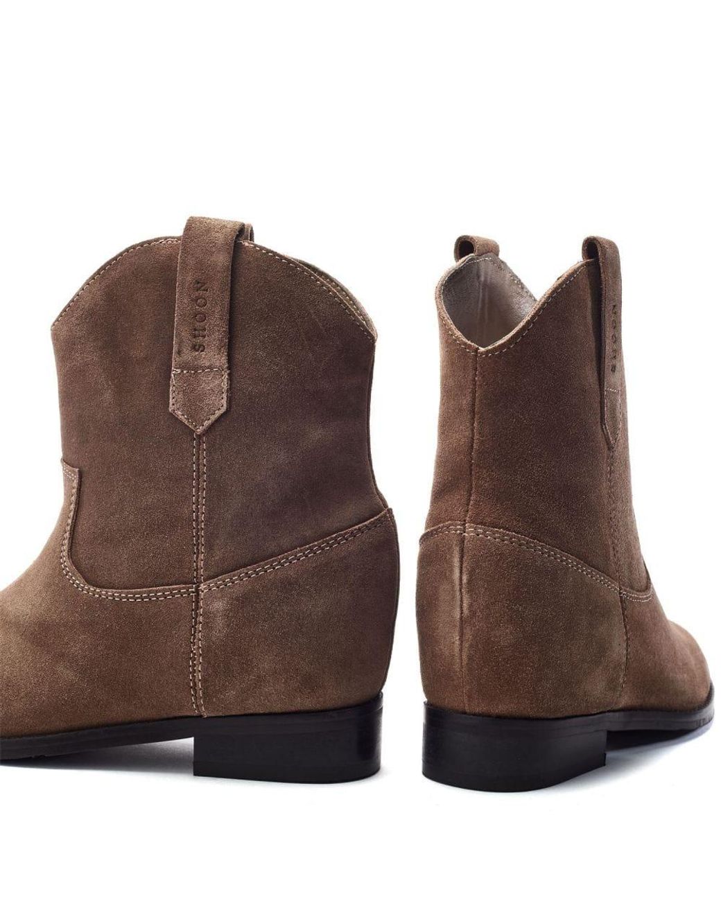 Shoon Brown Sh Gallop Taupe Suede