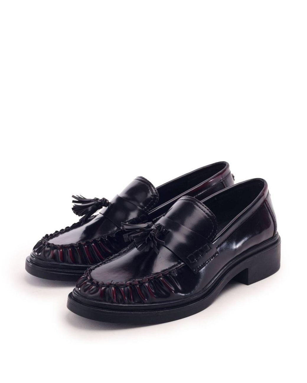 Moda In Pelle Blue Erisse Patent