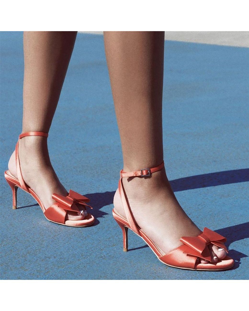 Moda In Pelle Red Lotty Satin