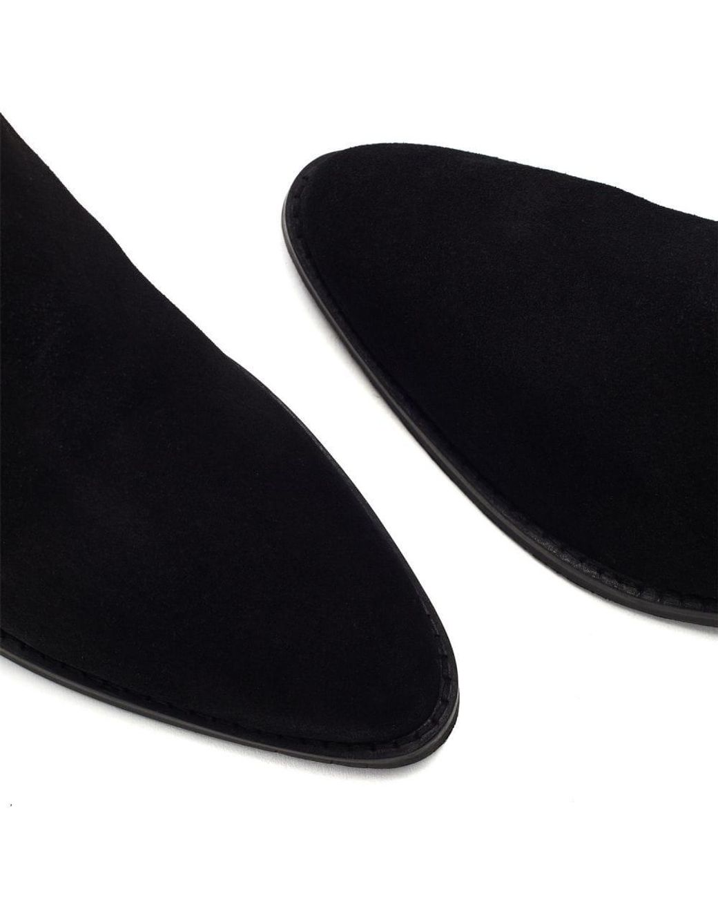 Moda In Pelle Blue Ossio Suede