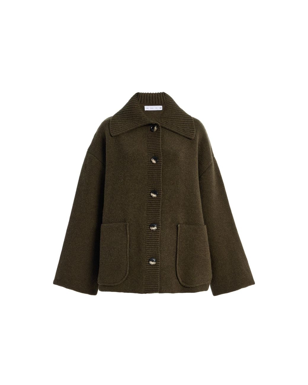 Proenza Schouler Brown Nelly Wool Jacket