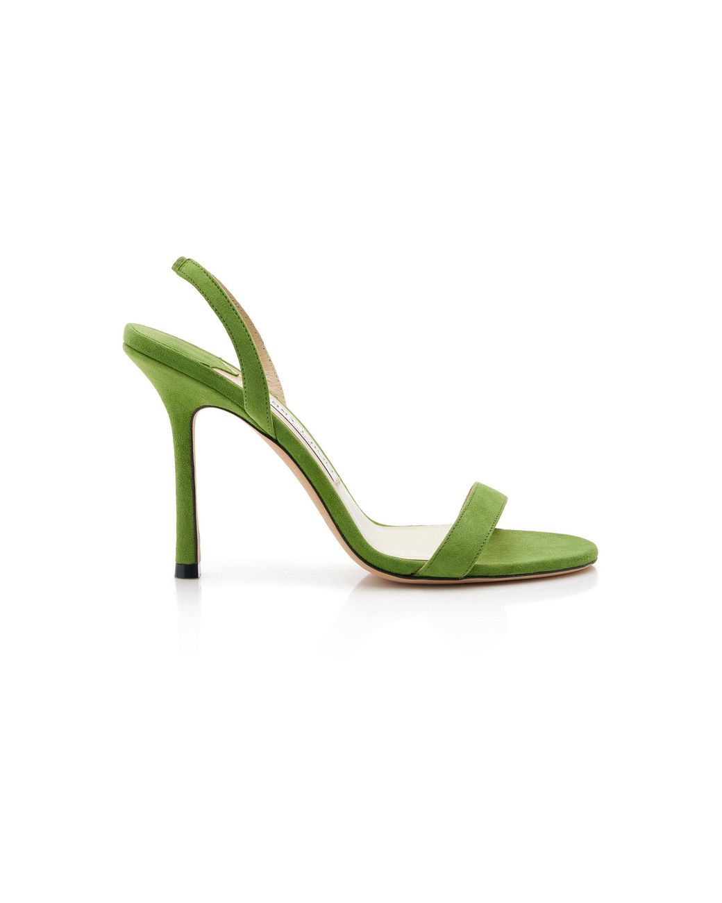 Jimmy Choo Metallic Jenn Suede Sandals