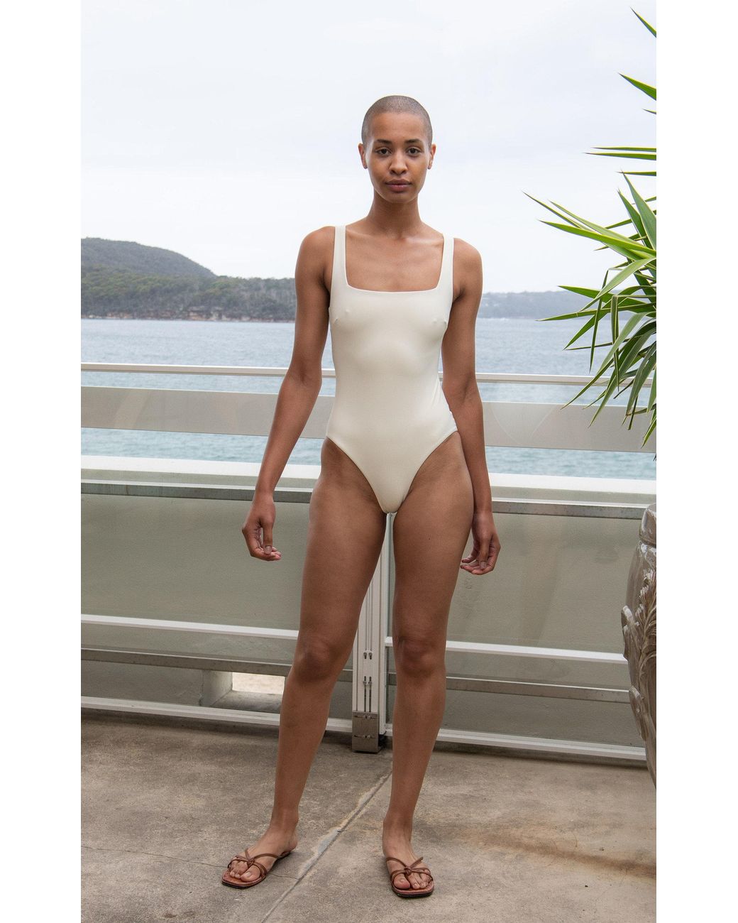 Bondi Born Margot One-piece Swimsuit in White | Lyst Australia
