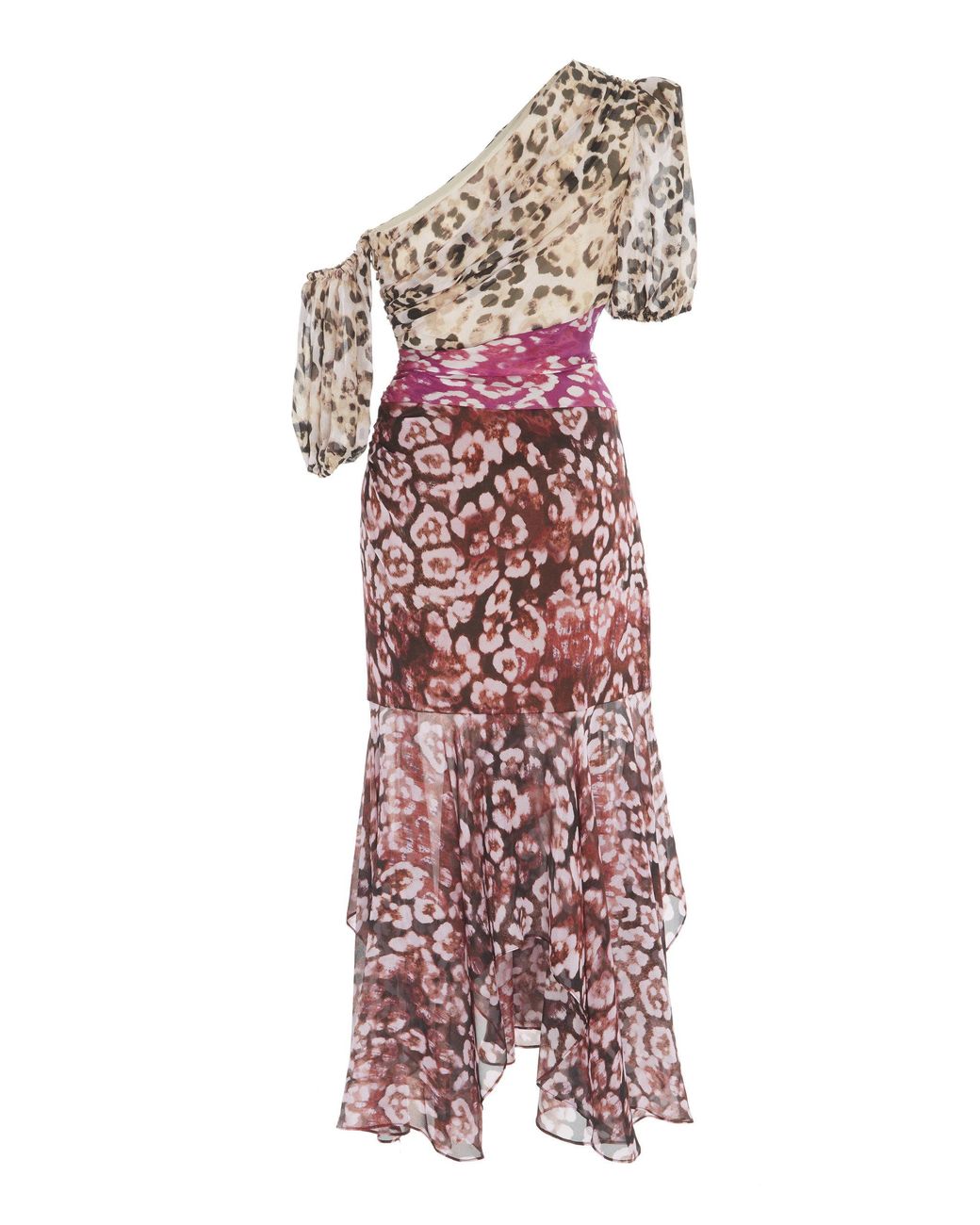 Amur draped laura discount dress