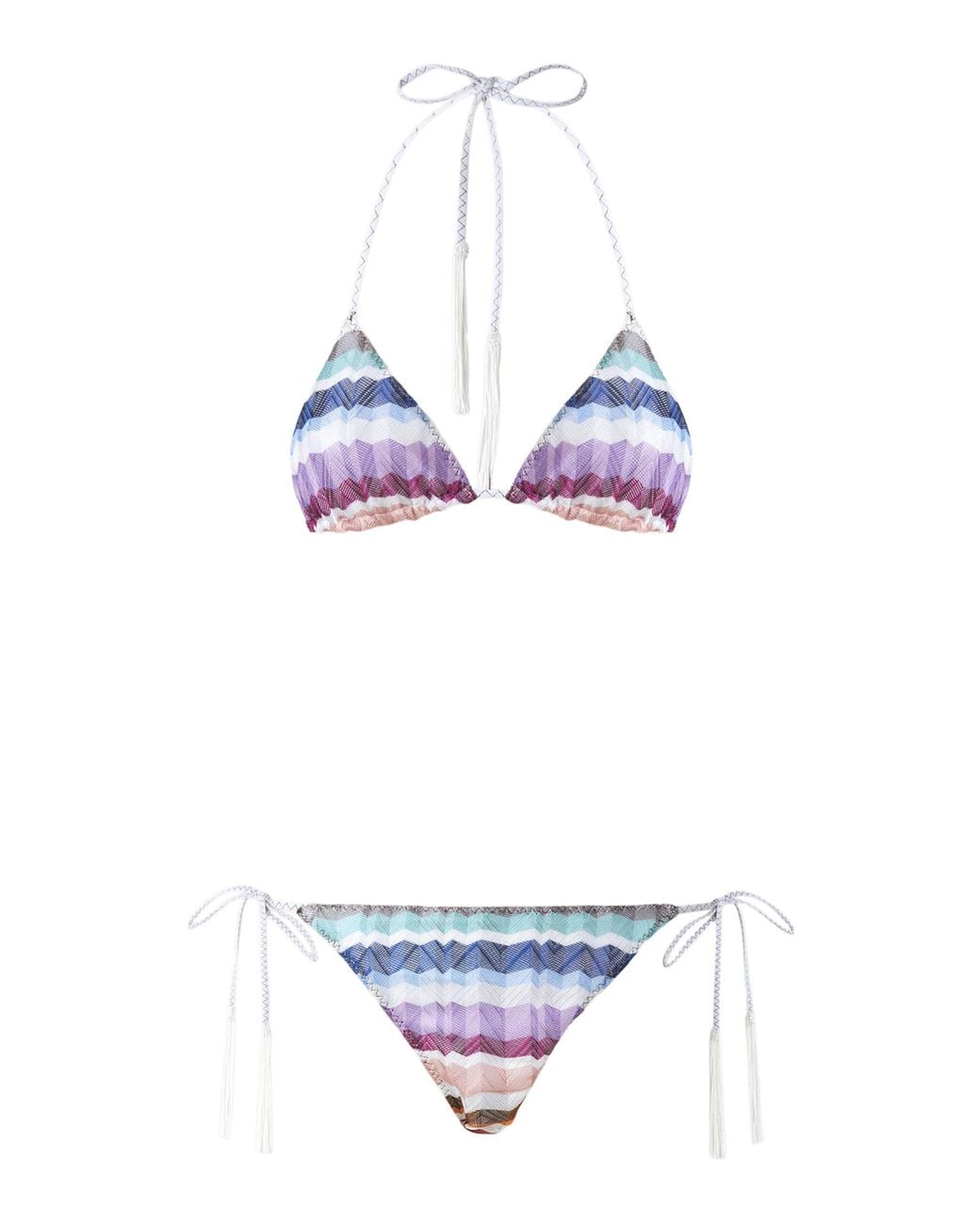 Missoni White Knit Bikini