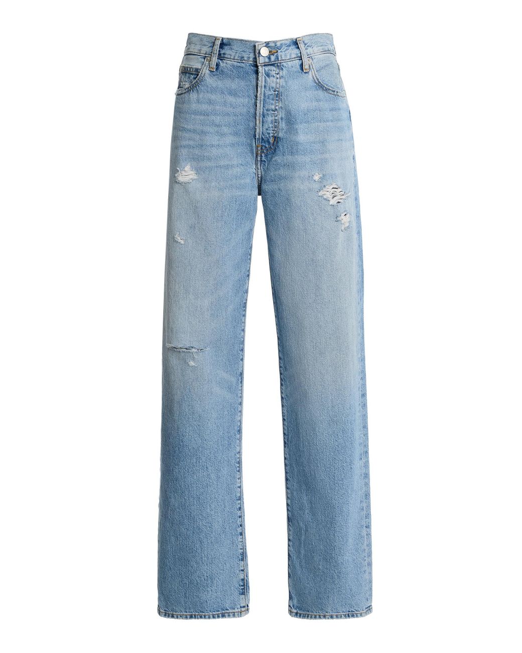 ÉTERNE Blue Saint Rigid Boyfriend Jeans