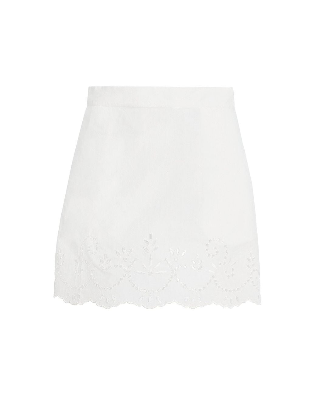 All That Remains White Exclusive Lisel Mini Skirt