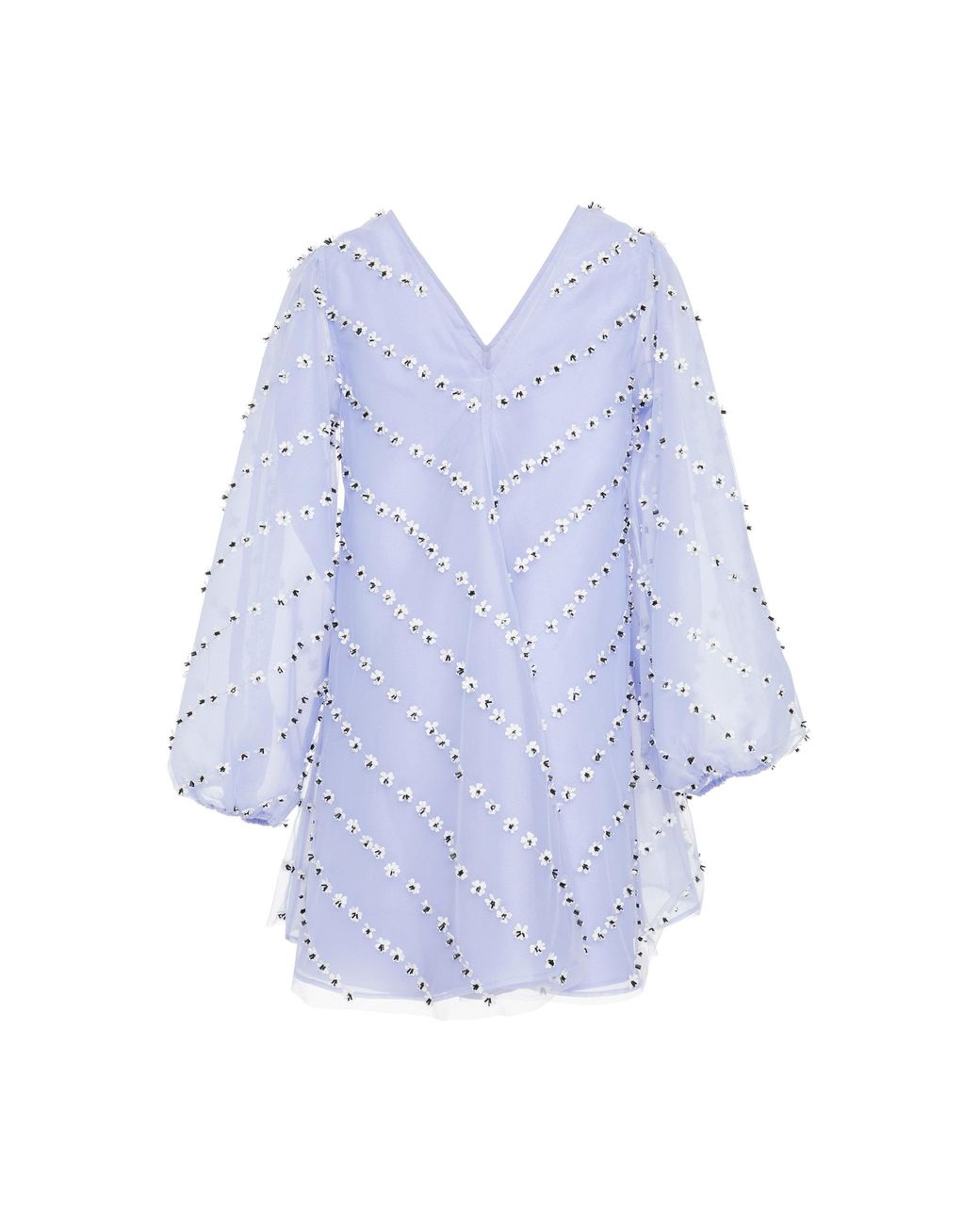 ganni blue organza dress Rosenfeld Embellished Tulle Mini in Nichii SD p1 Isla Black Striped Midi Color:Light Blue(Pre-Sale 15days) beautifully fluid effect across