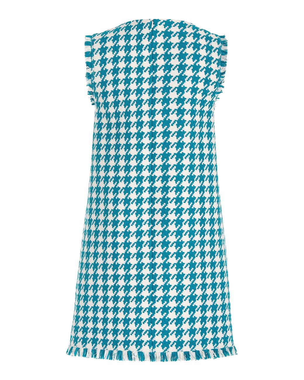 Oscar de la Renta Houndstooth Cotton 