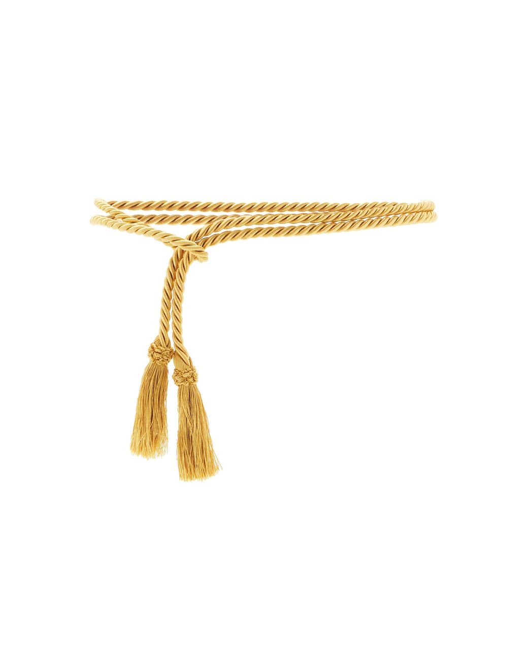 Le Sundial Metallic Exclusive La Isla Tassel Belt