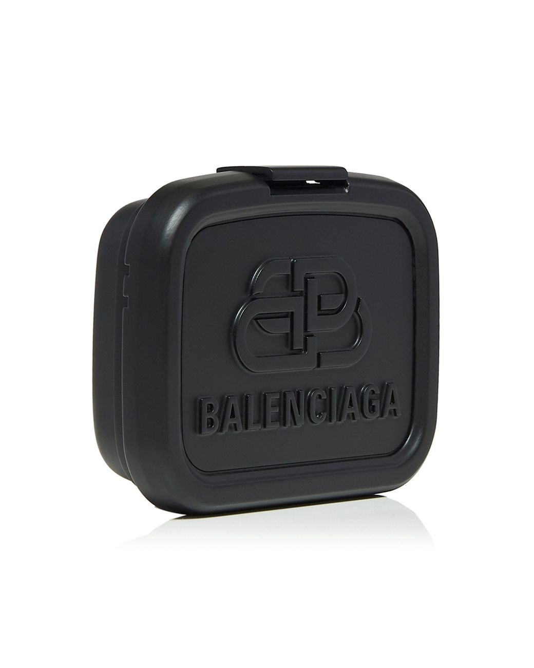 Balenciaga Lunch Box Mini Leather Case Bag in Black | Lyst