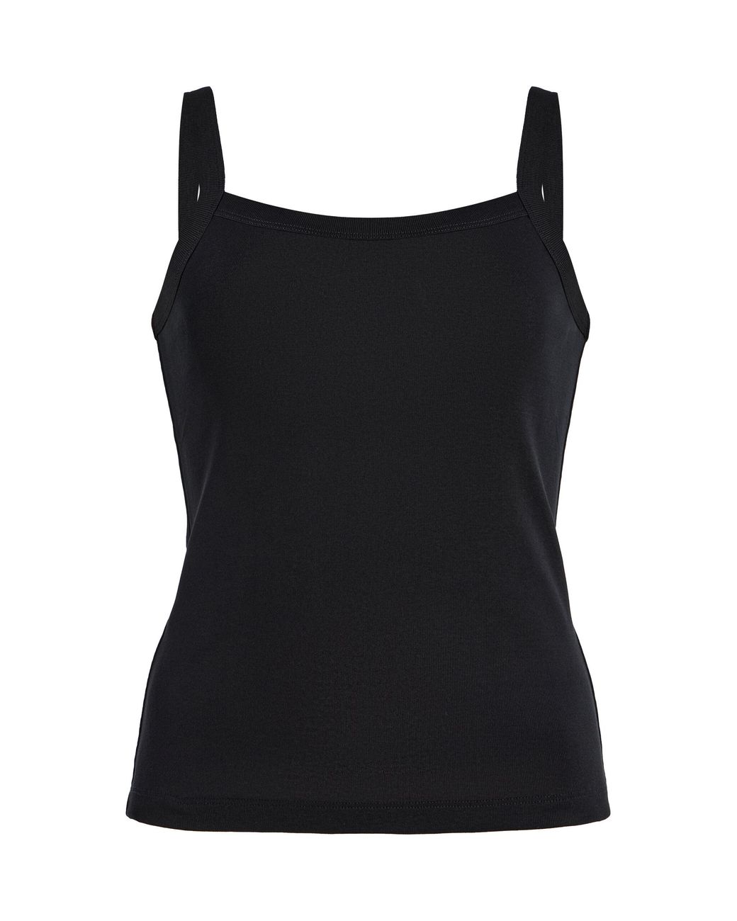 Flore Flore Black May Cotton Camisole Top
