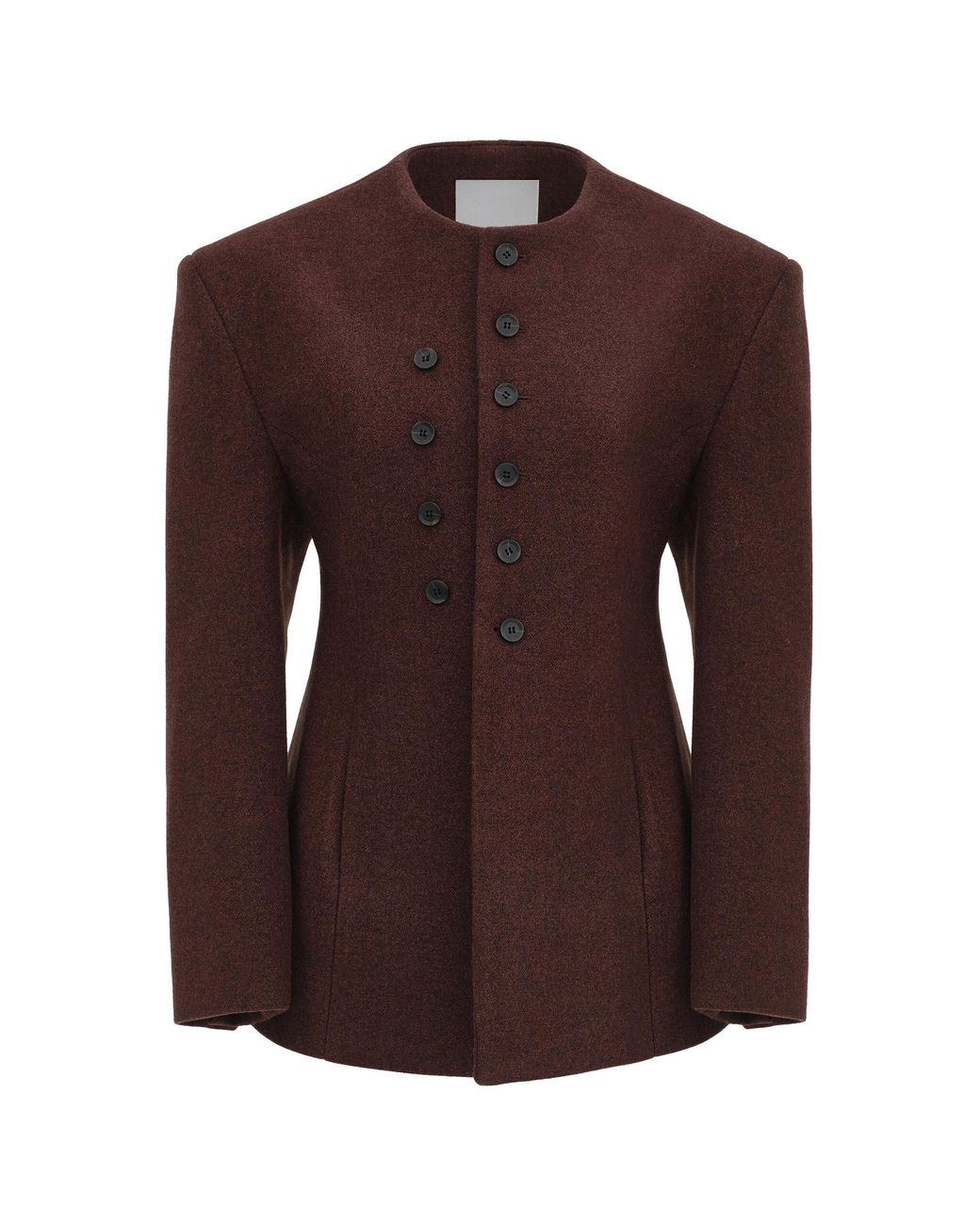 Source Unknown Brown Banton Double-Breasted Jacket