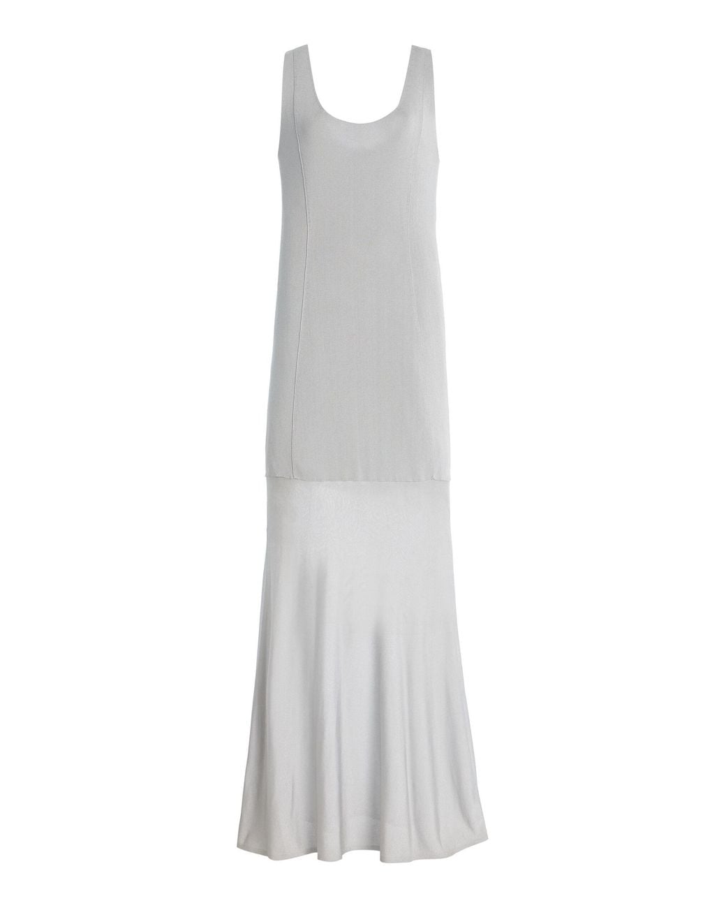House of Dagmar White Knit Maxi Dress