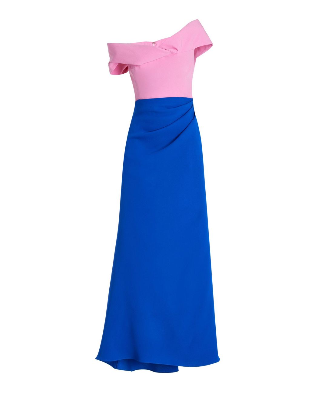 Rosie Assoulin Exclusive Twisted Off-the-shoulder Silk Maxi Dress in ...