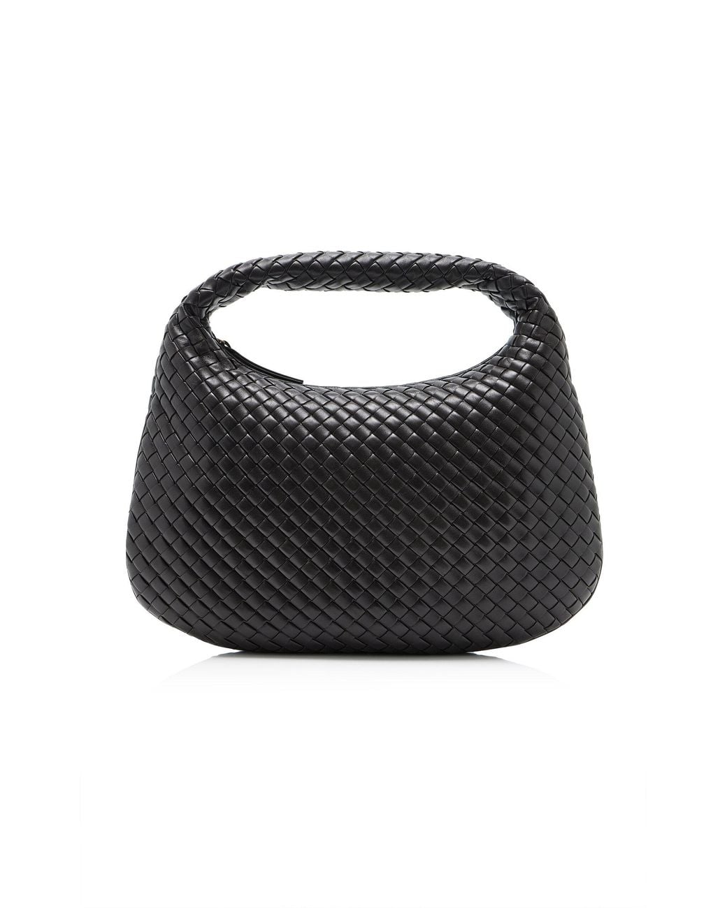 Bottega Veneta Black Veneta Intrecciato Leather Tote Bag