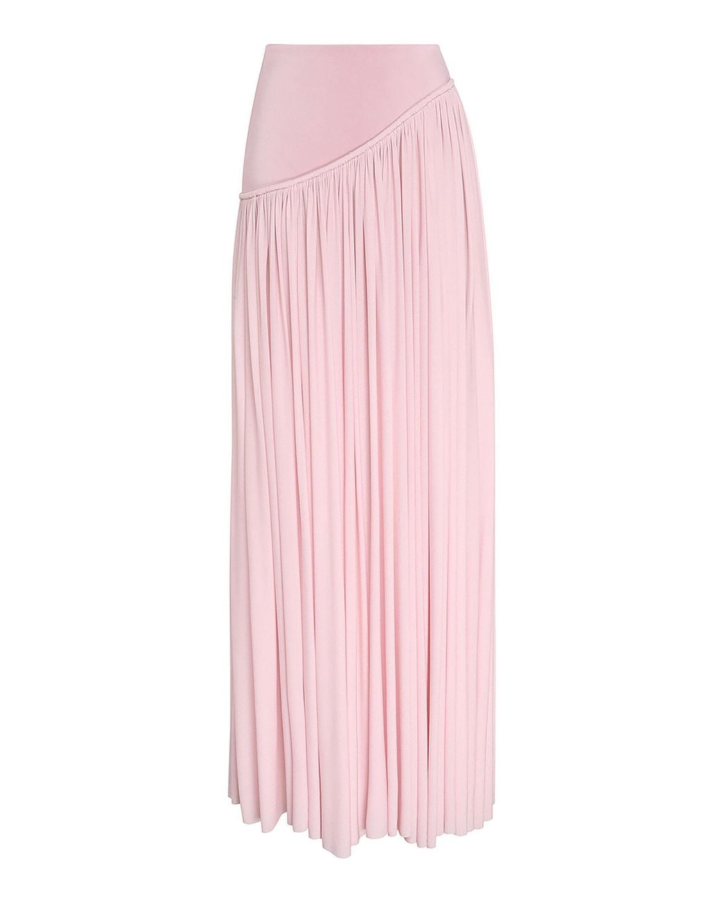 Zimmermann Pink Alchemy Gathered Jersey Maxi Skirt