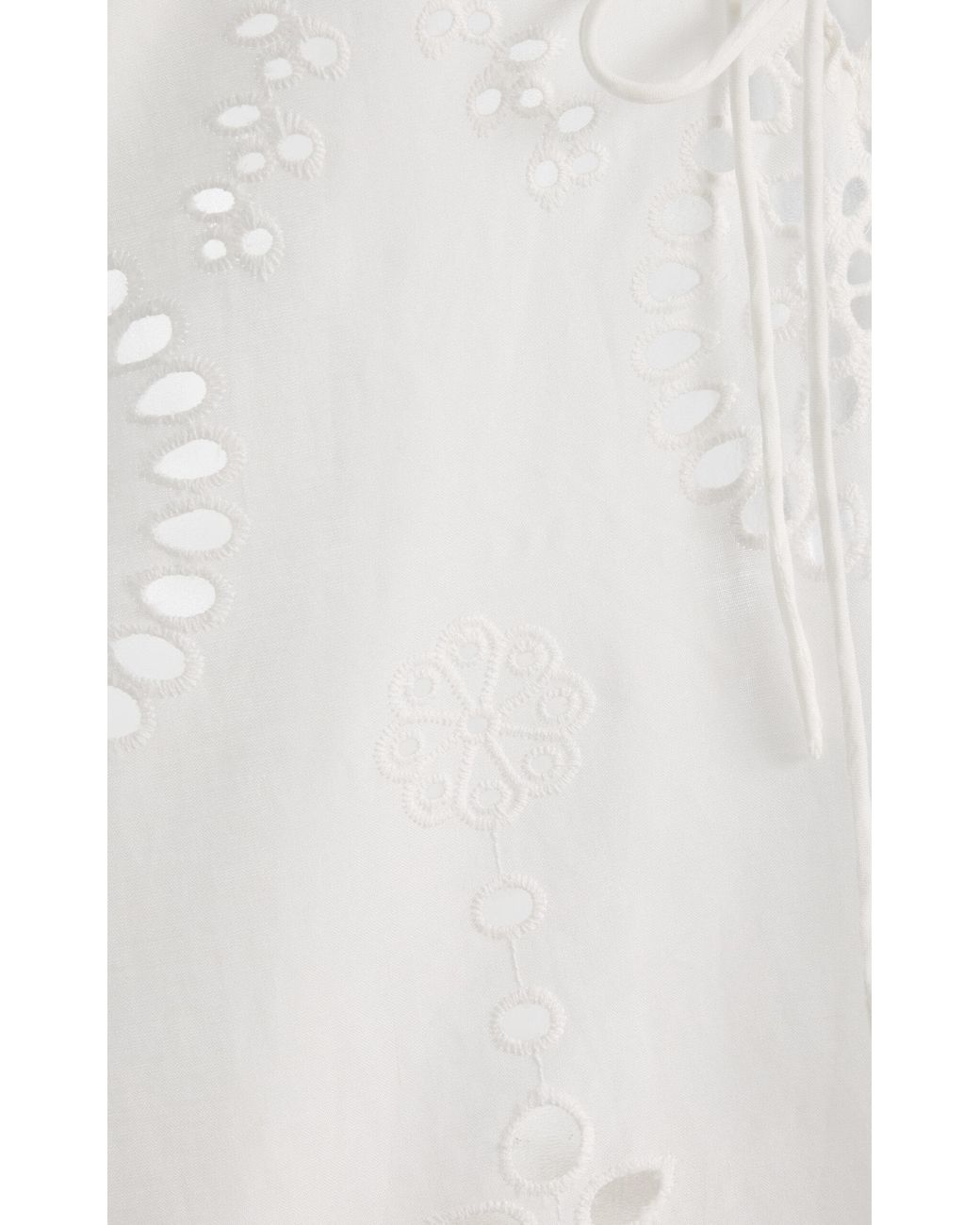 Matteau Cotton Broderie Anglaise Mini Dress in White | Lyst Australia