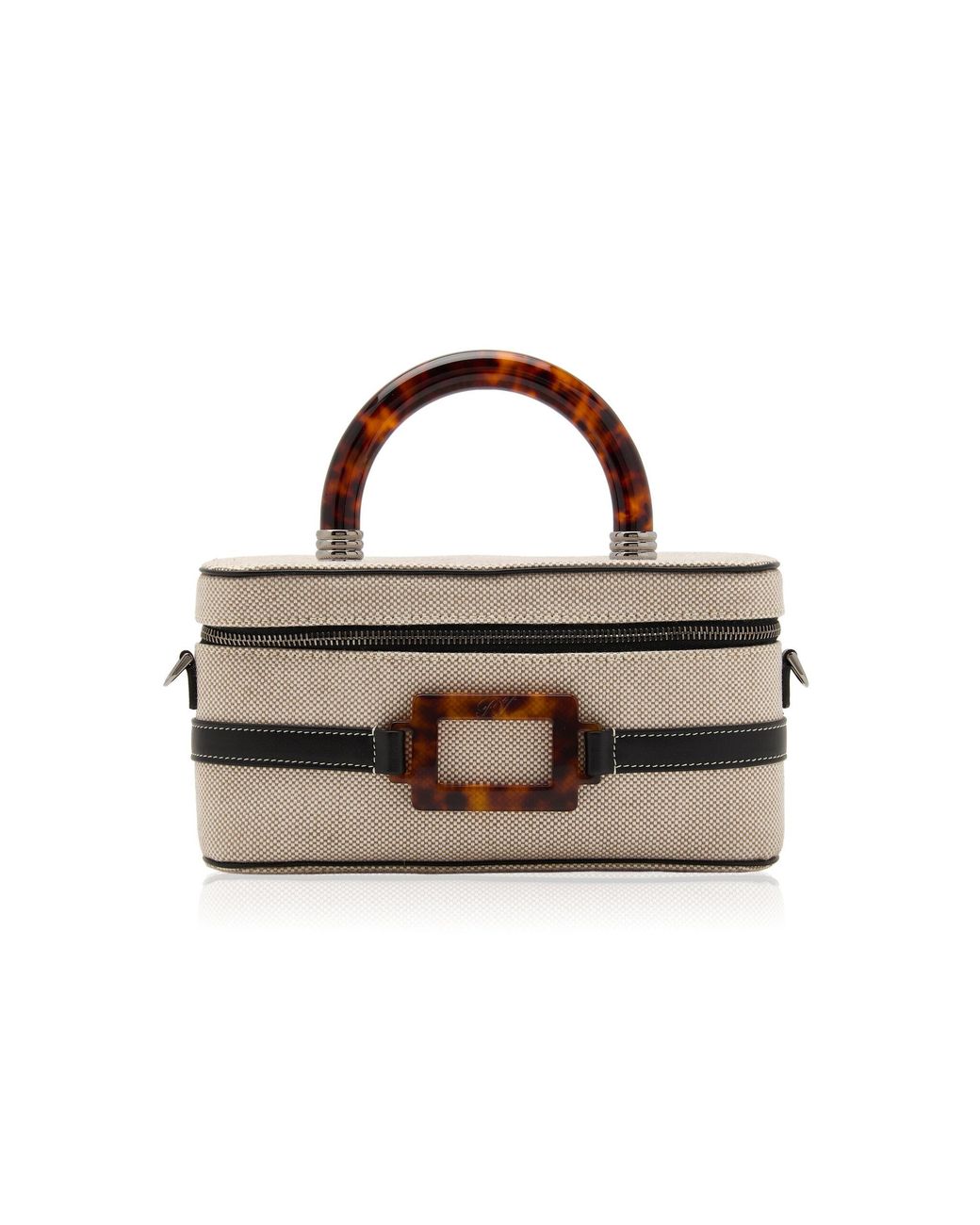 Roger Vivier Natural Belle Vivier Mini Vanity Case