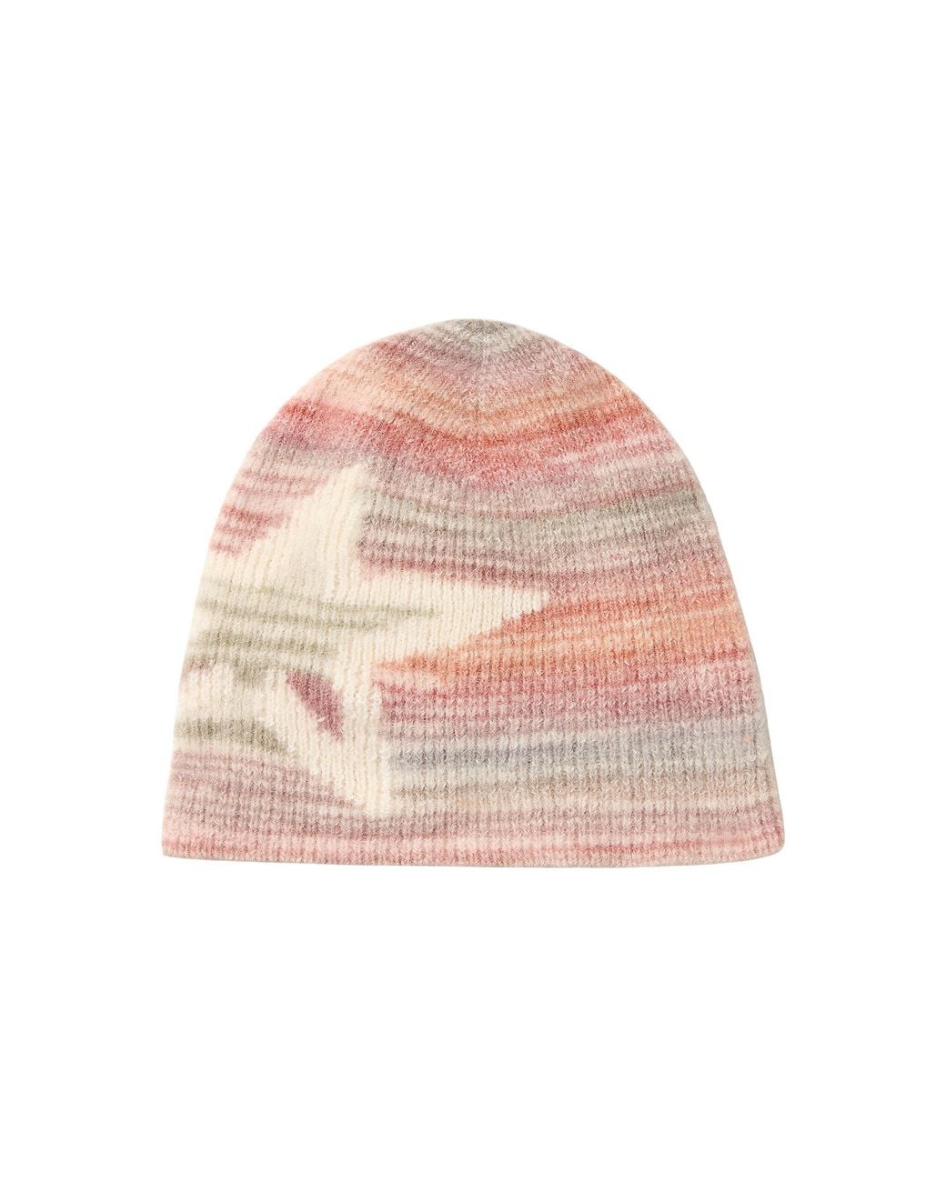 Perfect Moment Pink Wool Star Beanie for men