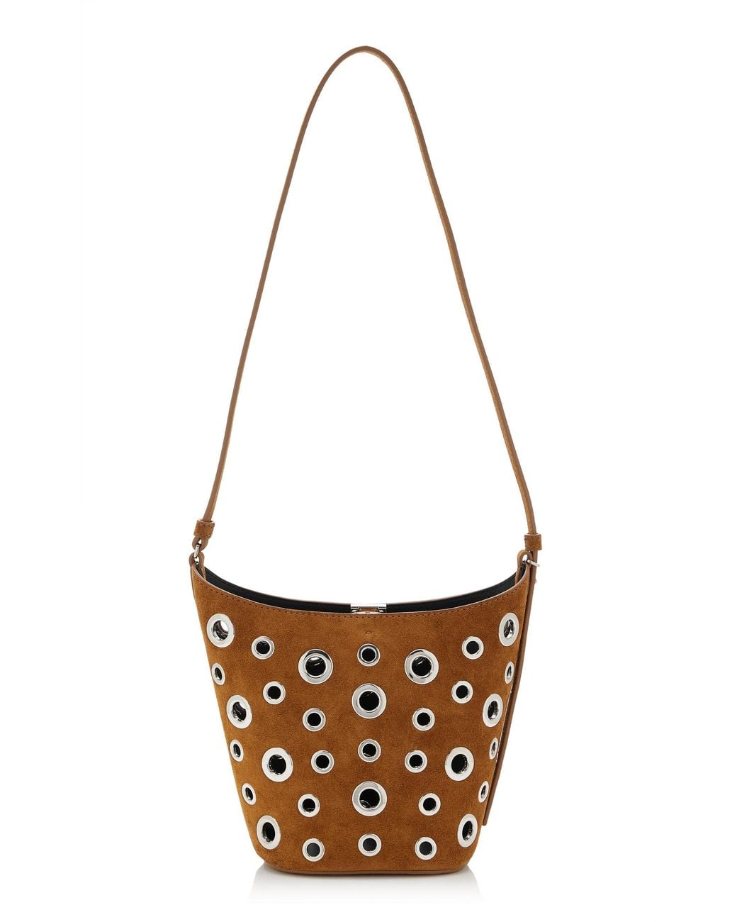 Proenza Schouler White Mini Brant Suede Bucket Bag