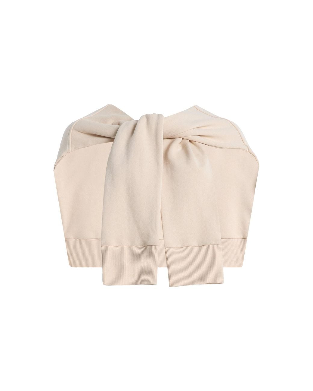Totême Natural Jersey Sleeve Scarf