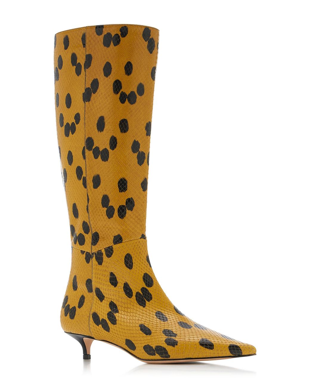 Jimmy Choo Multicolor Amis Printed Leather Knee Boots
