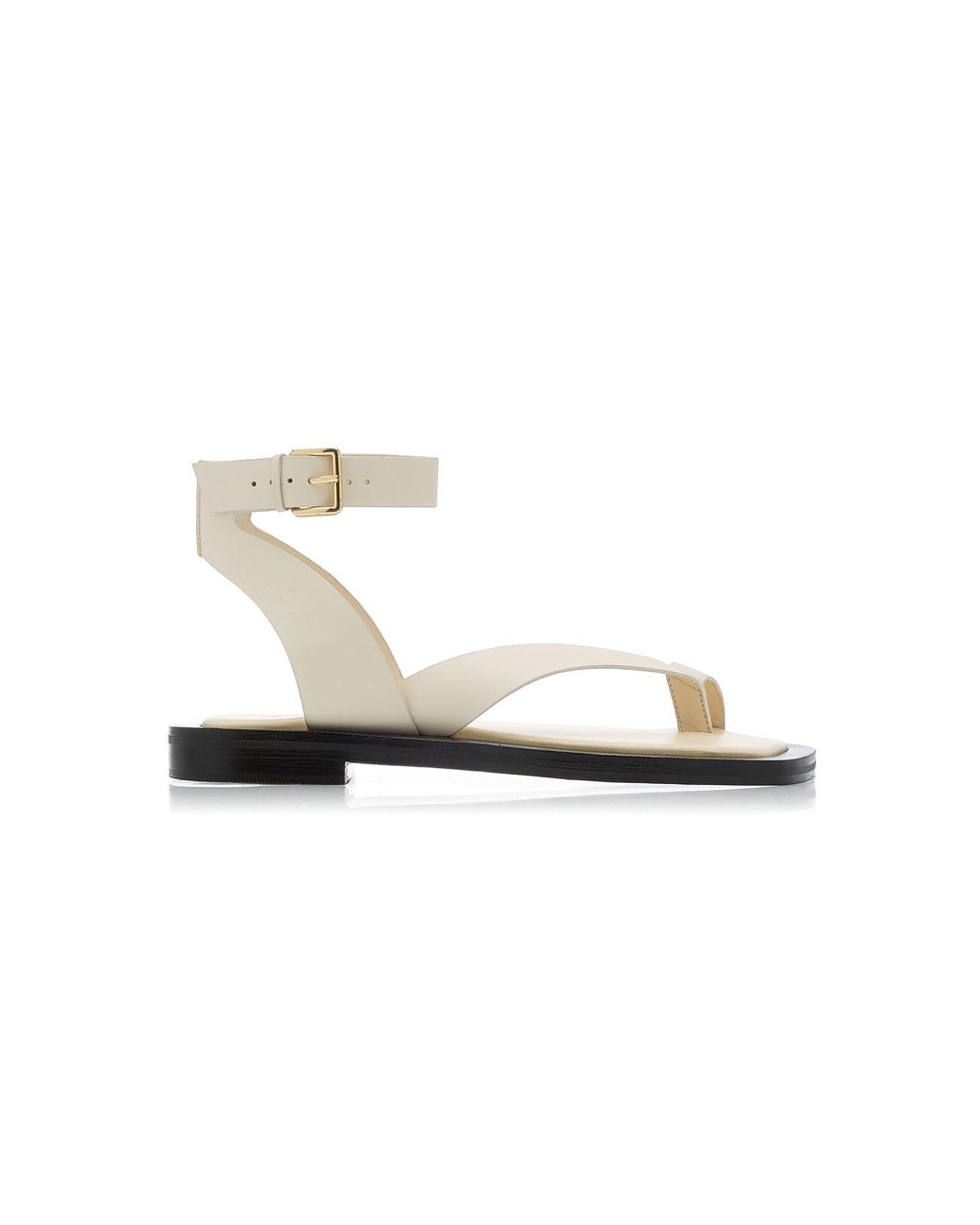 A.Emery Asher Leather Sandals in White | Lyst