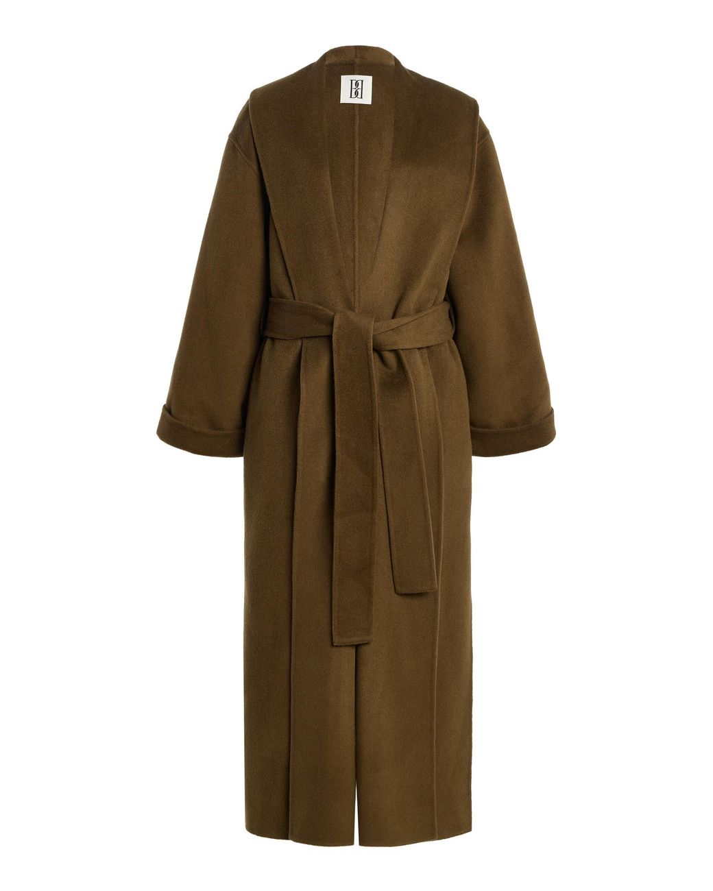 By Malene Birger Green Trullem Wool Coat for men