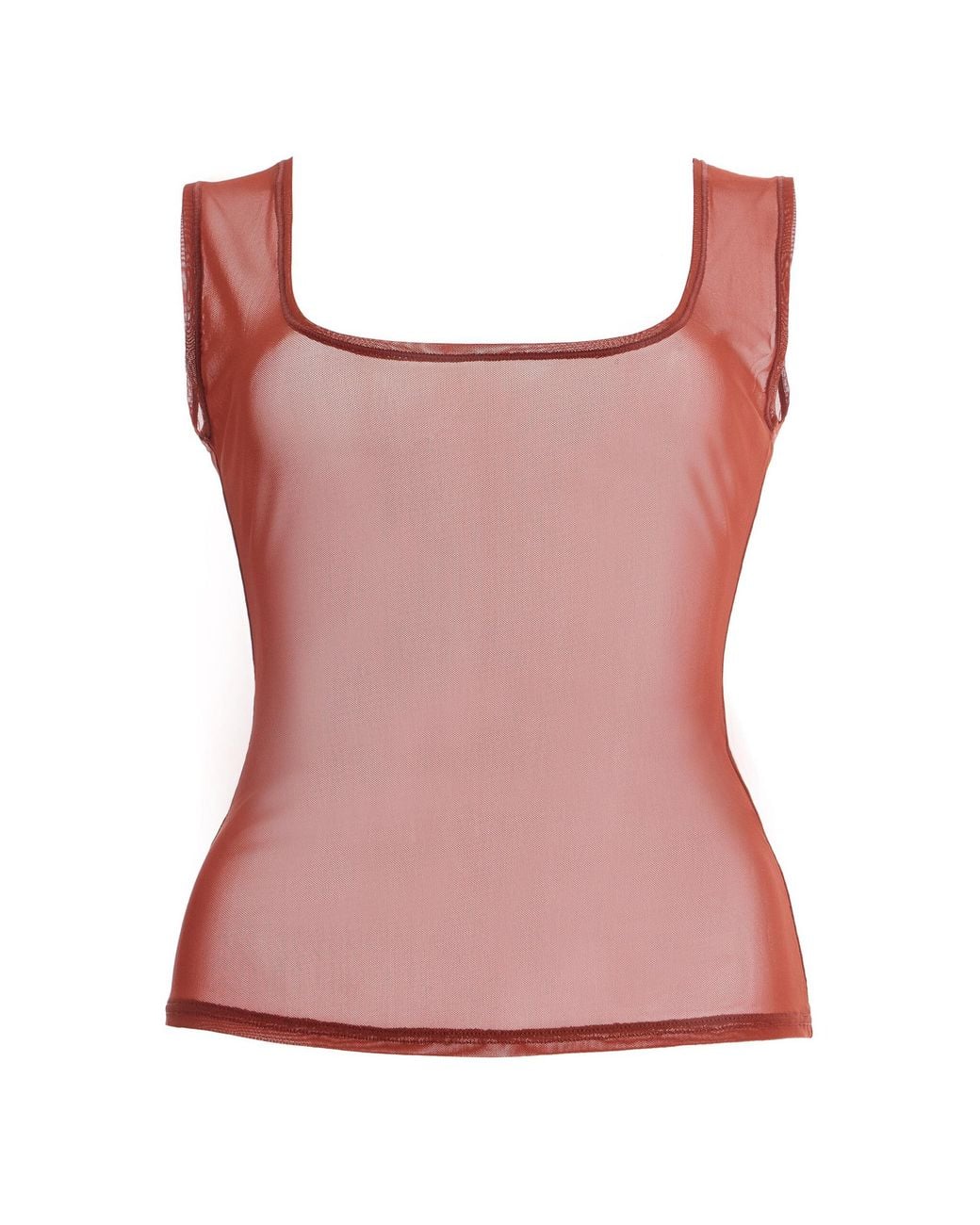 Bondeye Pink Tessa Mesh Top