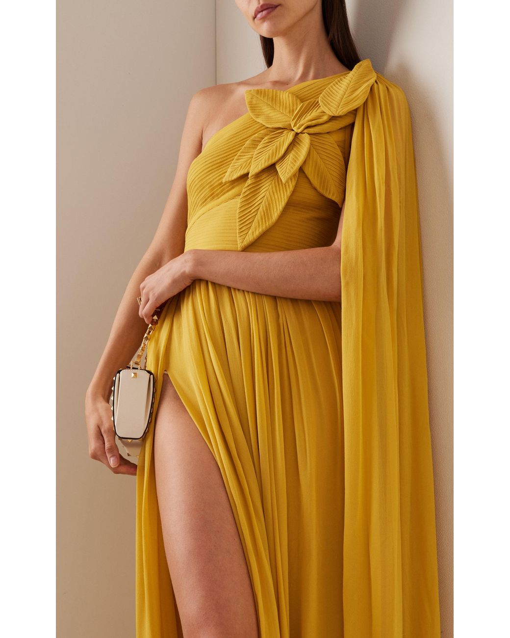 elie saab one shoulder dress Elie Saab One Shoulder Chiffon Long Evening Dresses... From Finedreamdress, $203.02