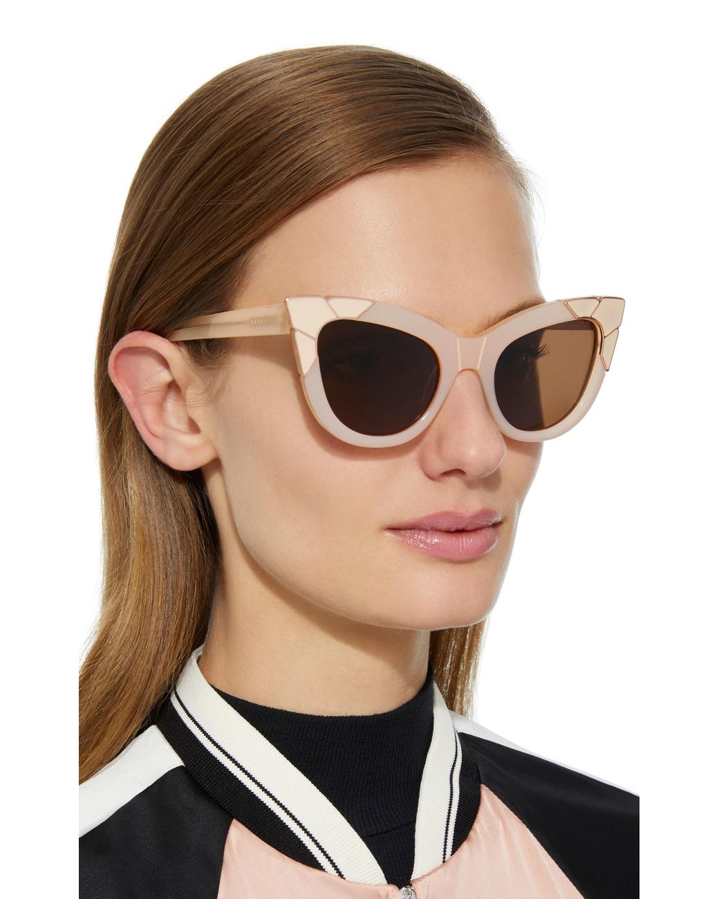 Pared Eyewear Puss & Boots Cat-eye Acetate Sunglasses in Pink | Lyst  Australia