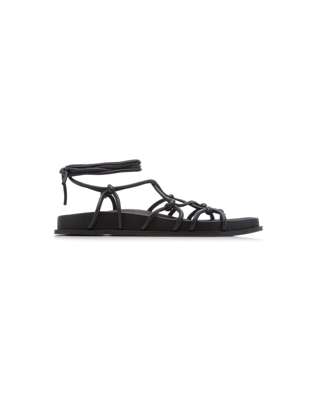 A.Emery Tuli Leather Sandals in Black Lyst UK