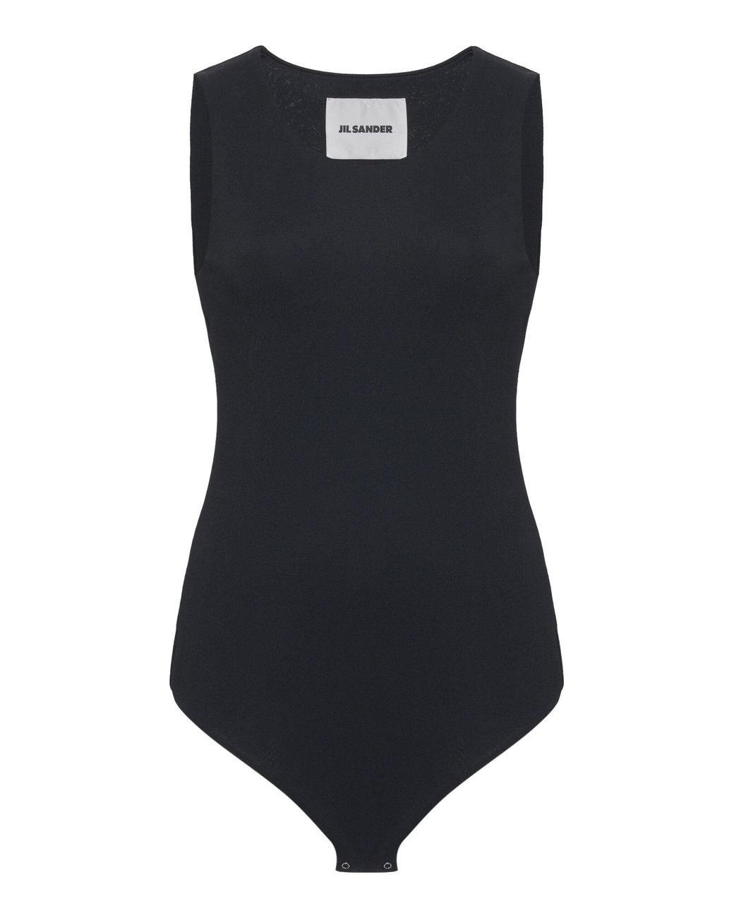 Jil Sander Black Sleeveless Bodysuit