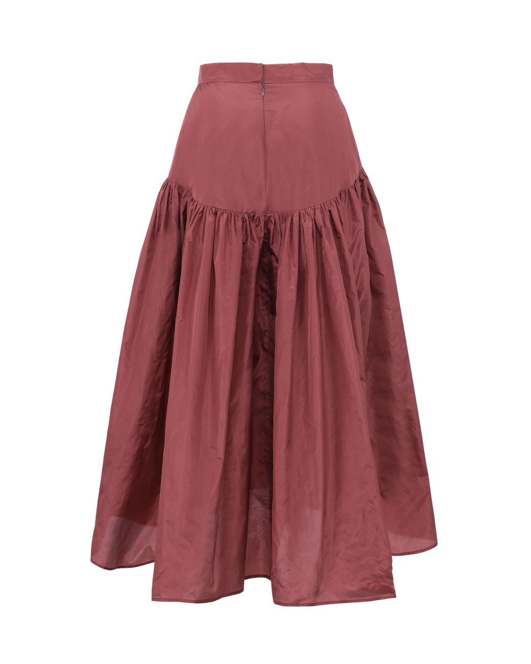martin grant gathered drop waist silk midi dress Jacquard Green Drop Waist Midi Dress - All Dresses main image 0