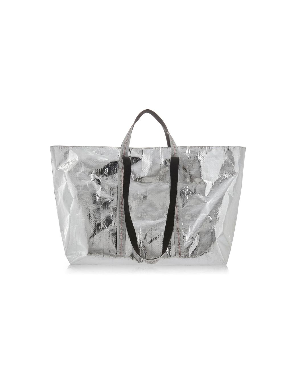 Off-White Large Metallic Commercial Tote Bag - Farfetch