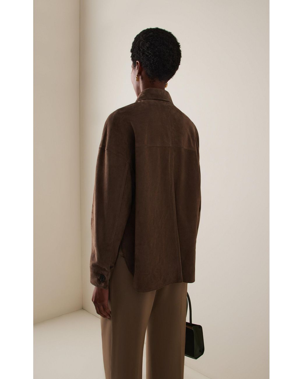 Arma Brown Kaylee Suede Jacket