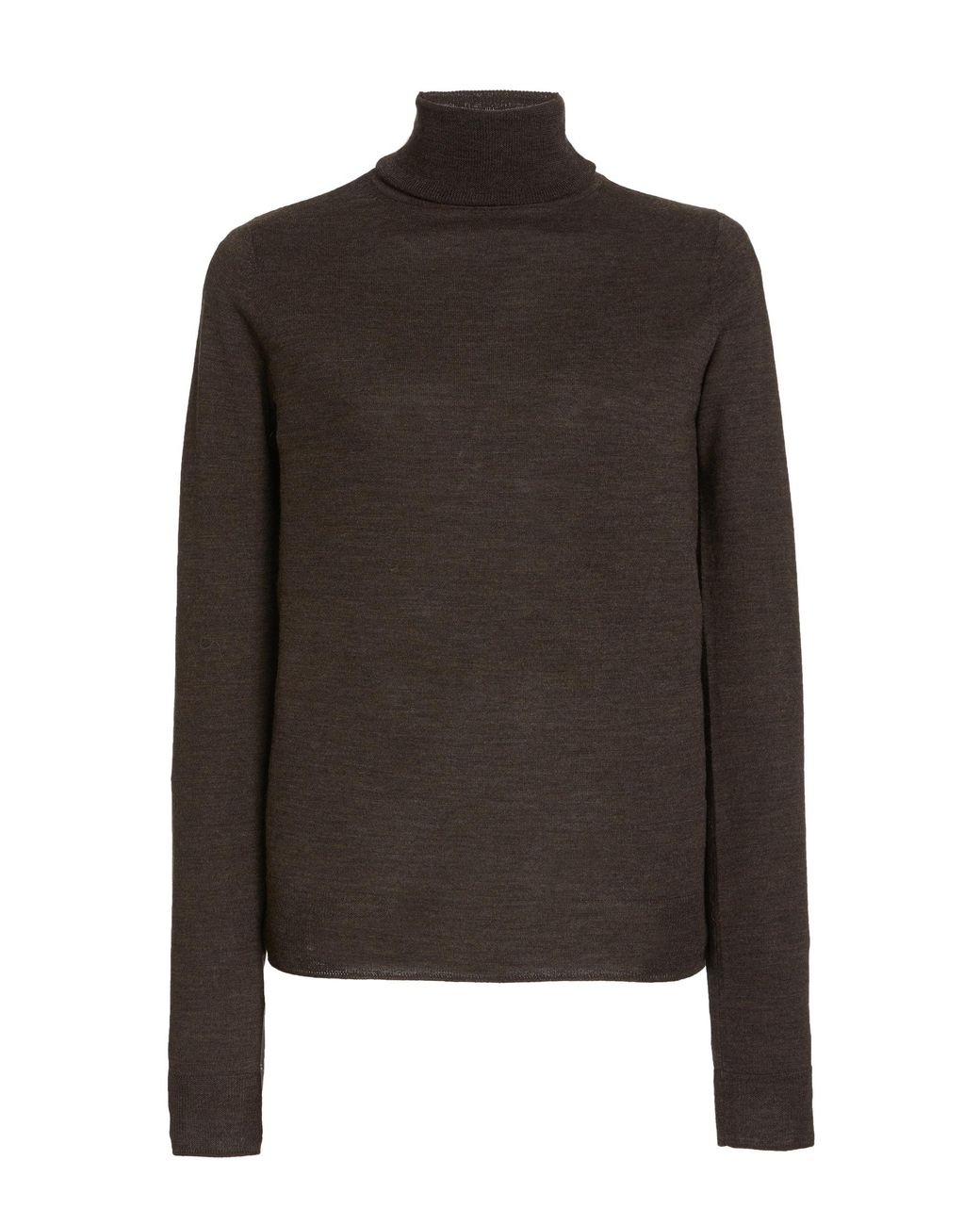 TotÃªme Merino Wool Turtleneck Sweater in Brown - Lyst