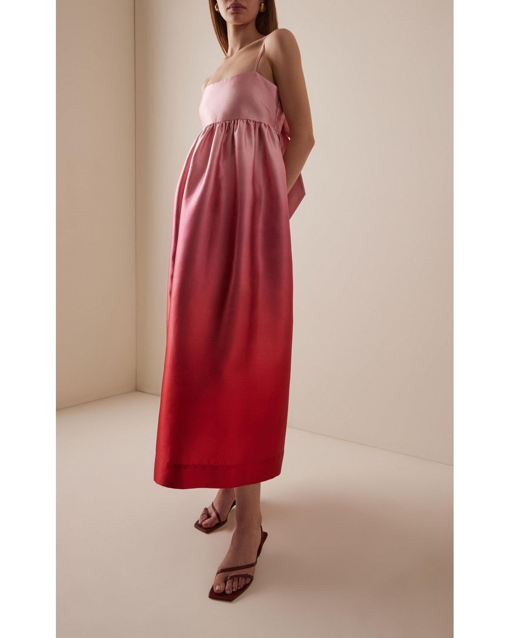 alemais inez ombre midi dress Inez Ombre Sleeveless Midi Dress