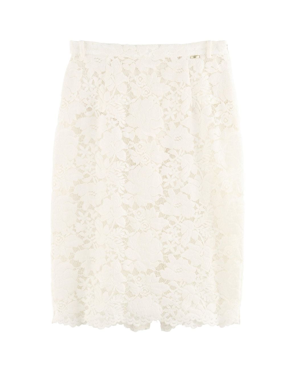 ARAKII Natural Pencil Velvet Lace Mini Skirt Exclusive