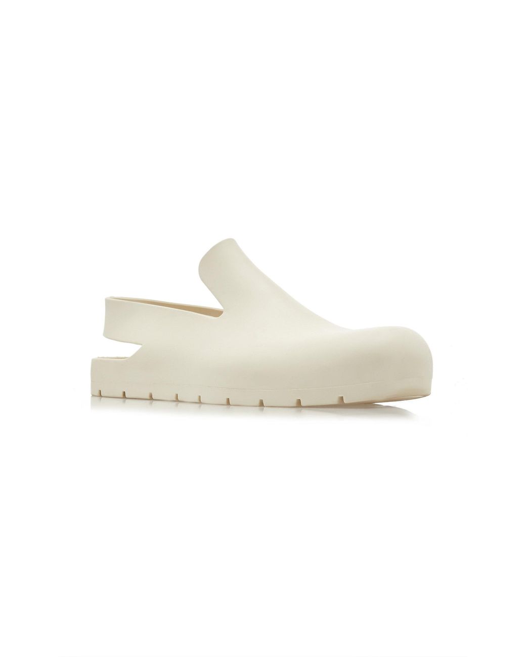 Bottega Veneta Puddle Mules in White | Lyst