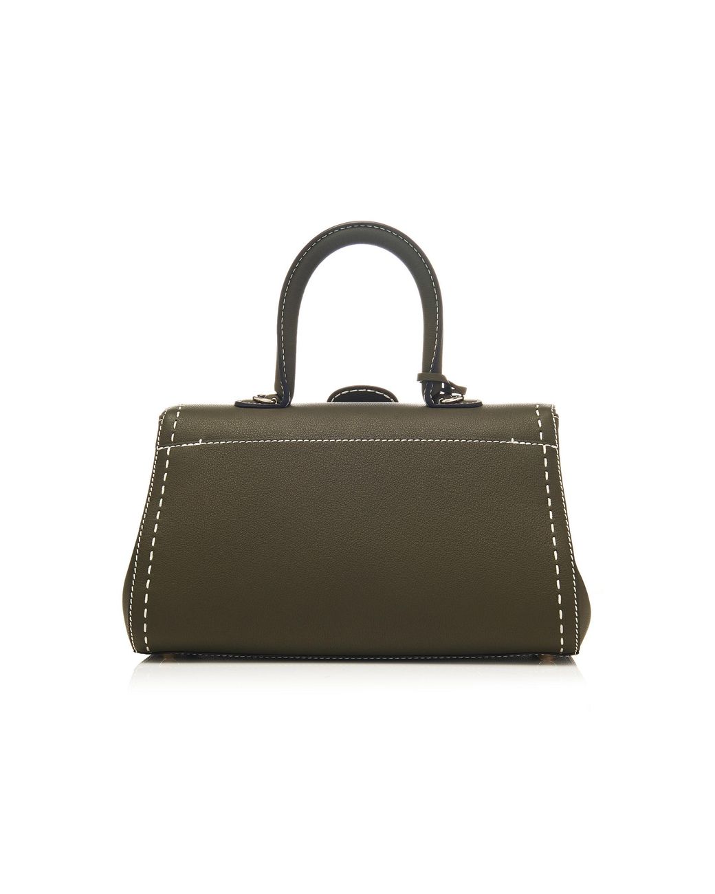 Sell Delvaux Brillant East West Mini Surpiqué - Brown