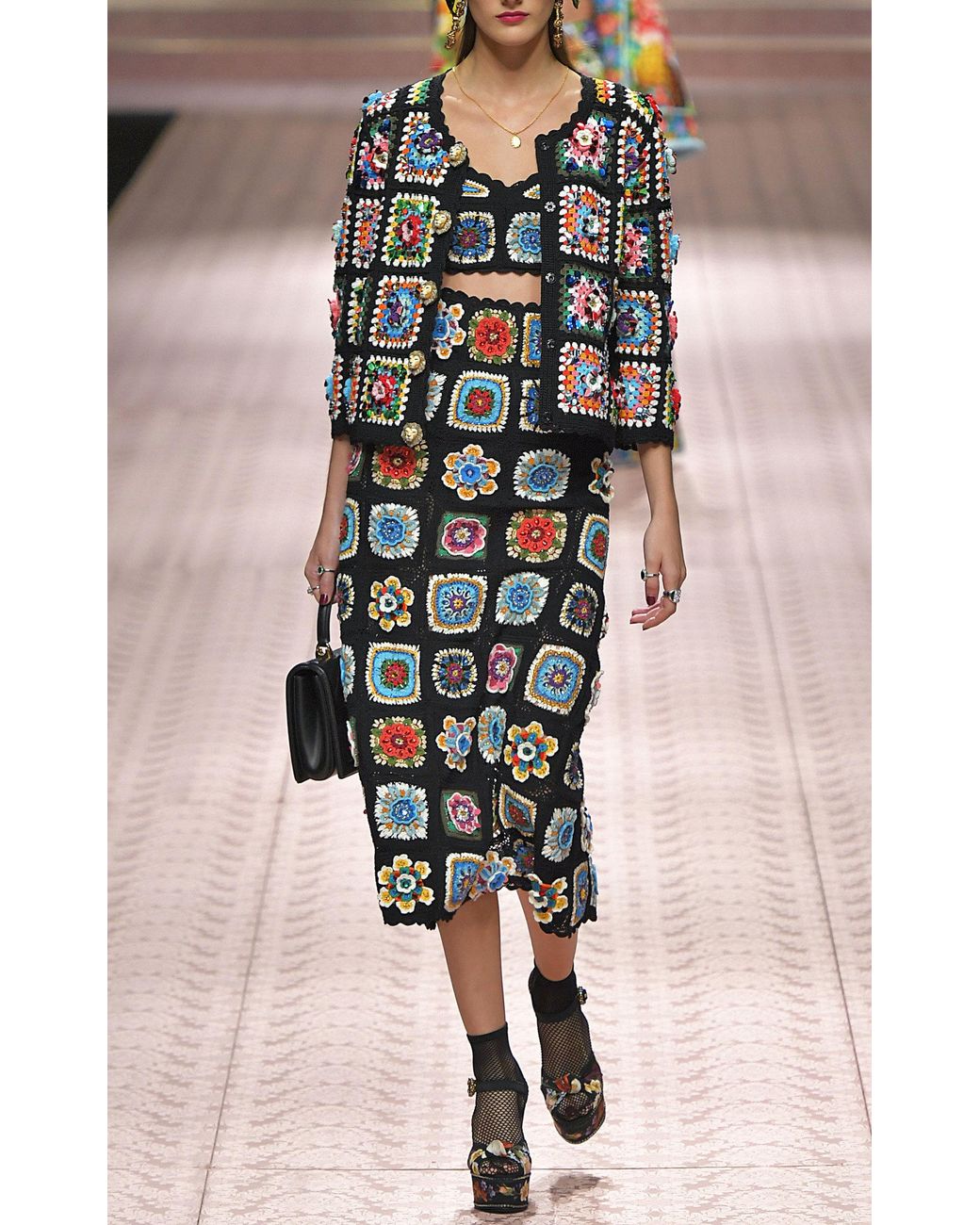 Dolce & Gabbana Hand-woven Knit Jacket | Lyst