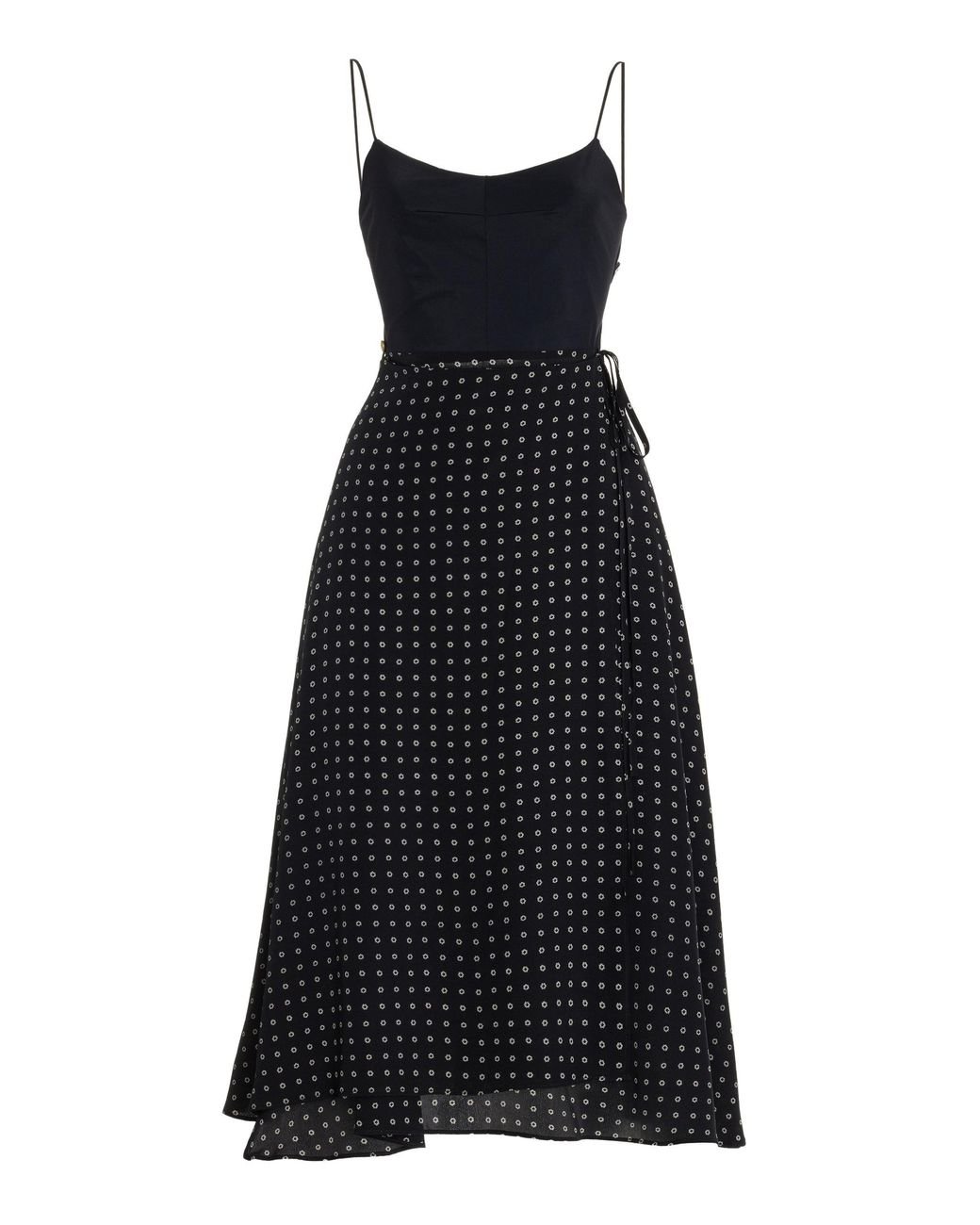 Lucia ditzy long cheap dress dark green