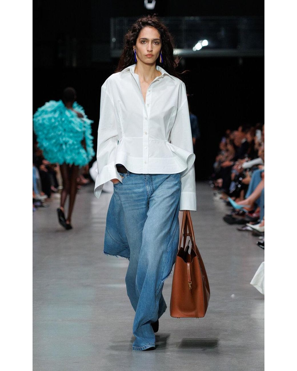 stella-mccartney-White-Peplum-