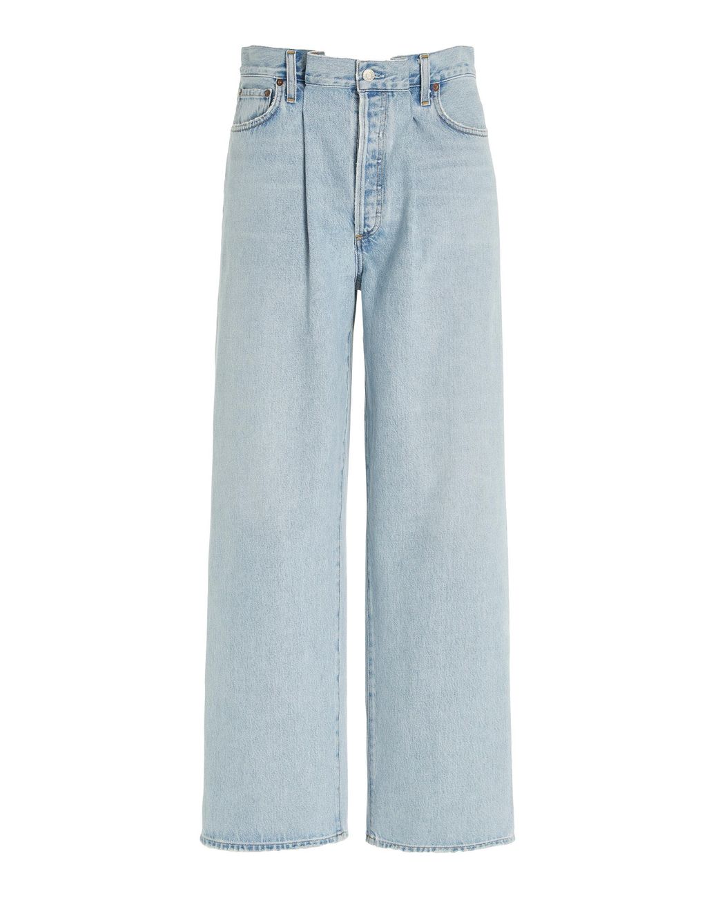 Agolde Dax Upsized High-rise Wide-leg Jeans in Blue | Lyst