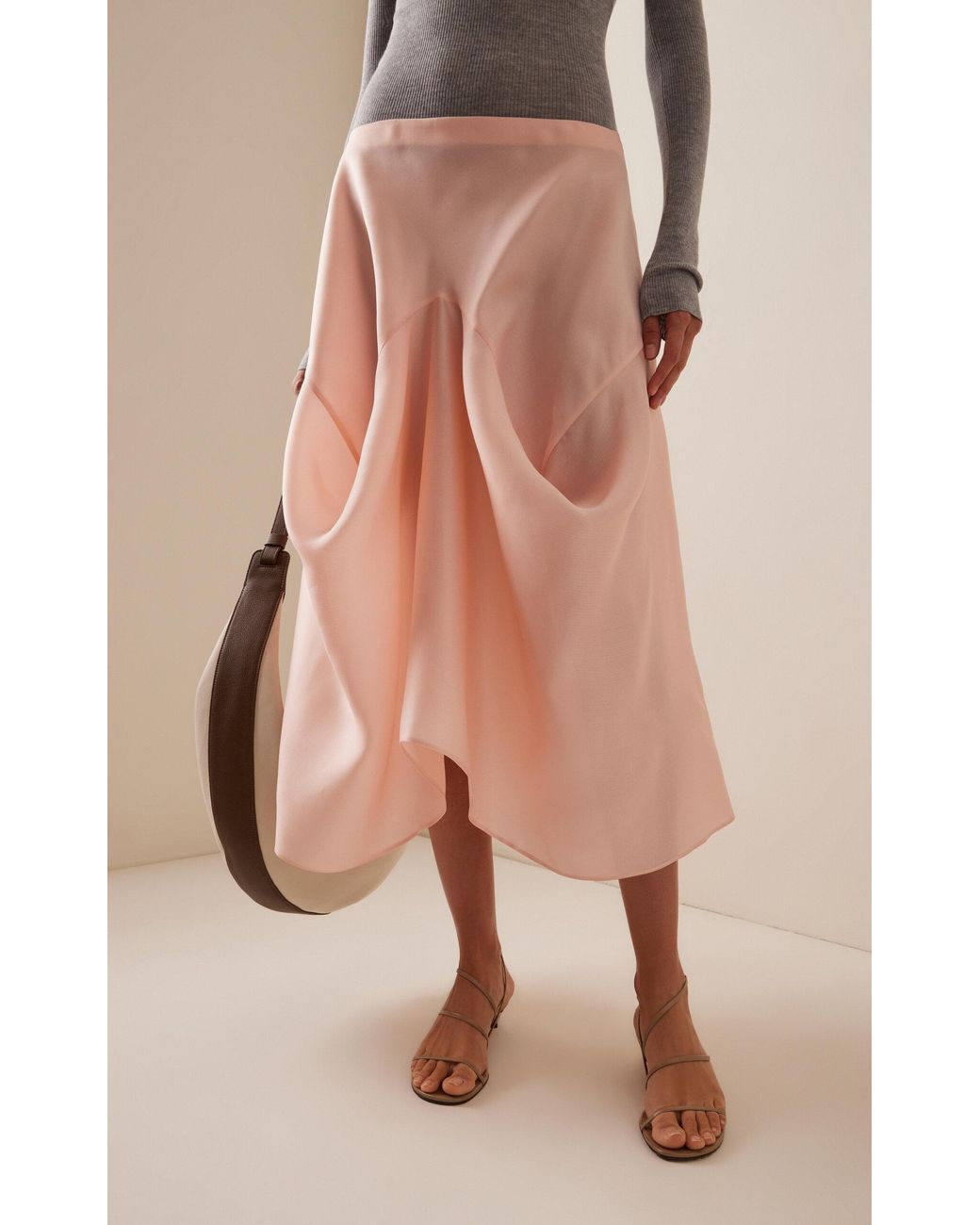 【送料&関税込】Khaite sawyer White Silk Skirt 送料&関税込】Khaite sawyer White Silk Skirt Khaite Sawyer