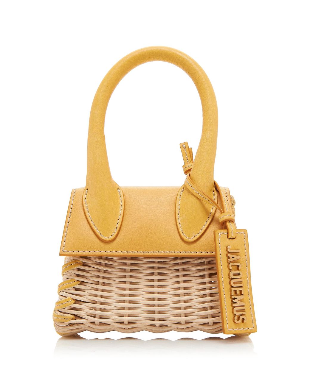 le chiquito long leather top handle bag
