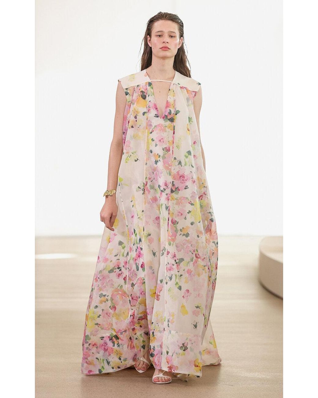 chinese dress ladies Pandorea Layered Maxi Dress | Coral Clay main image 0