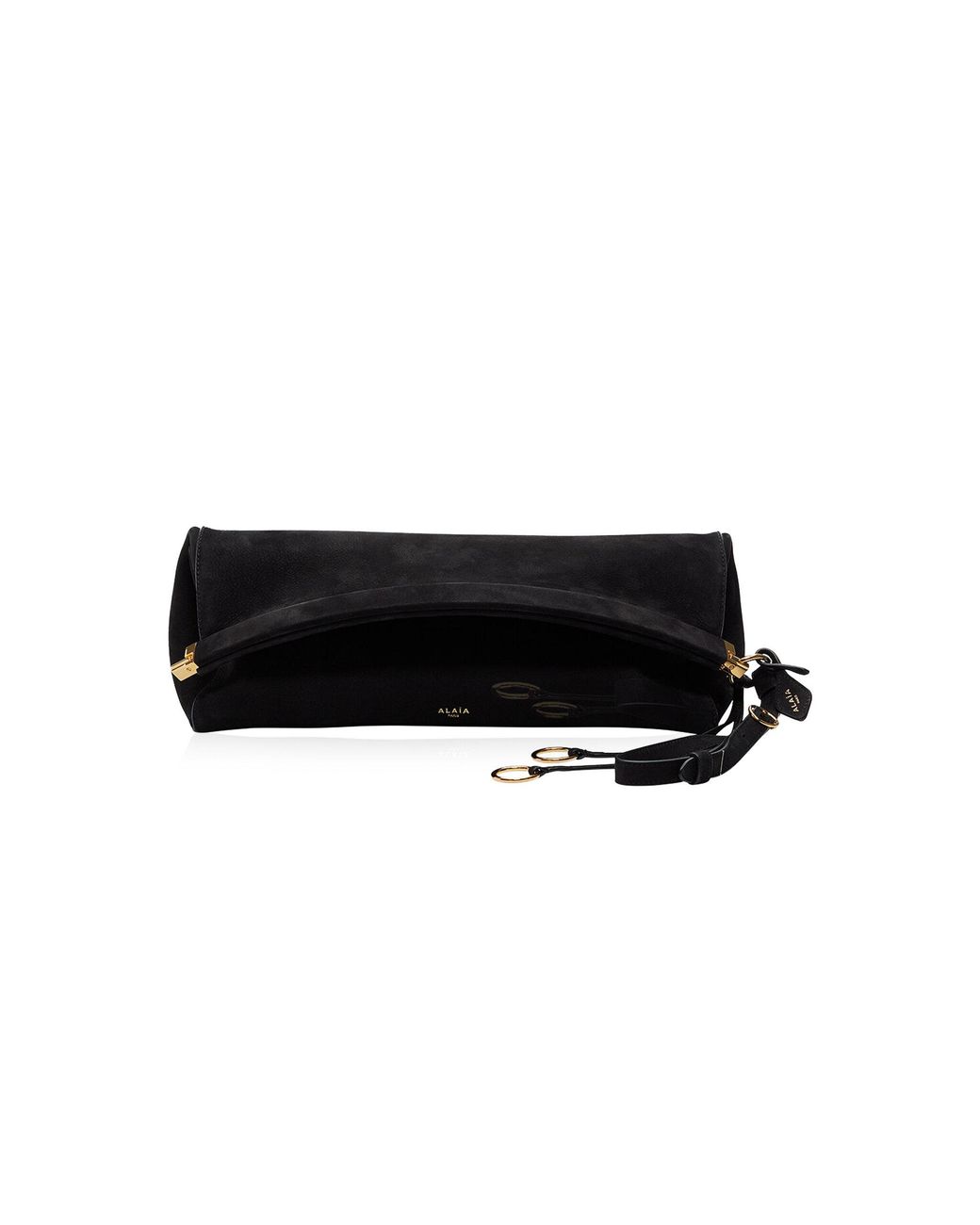 Alaïa Black Le Click Leather Clutch
